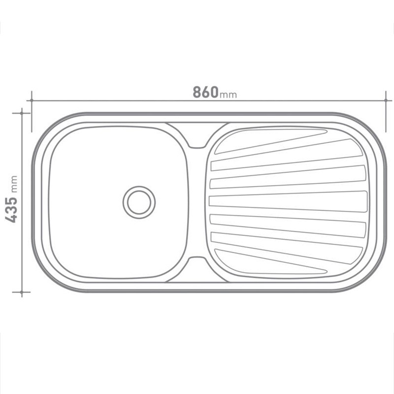 Dema Evier à Encastrer SYMPHONIA VAN MARCKE