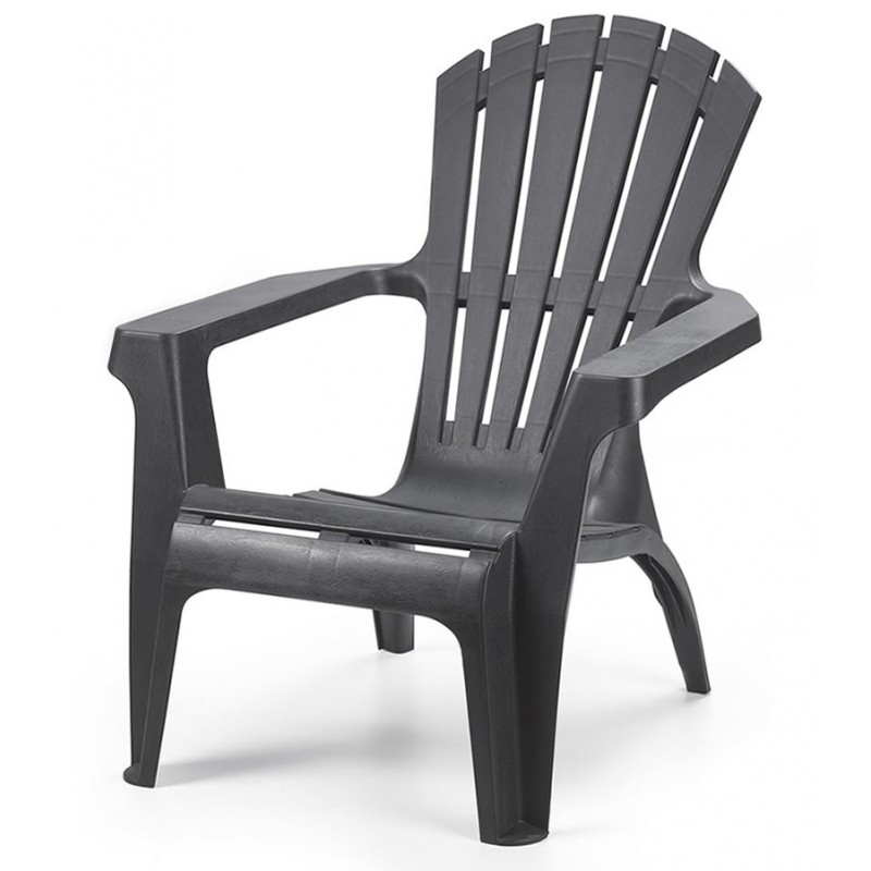 dema Fauteuil Canadien résine anthracite