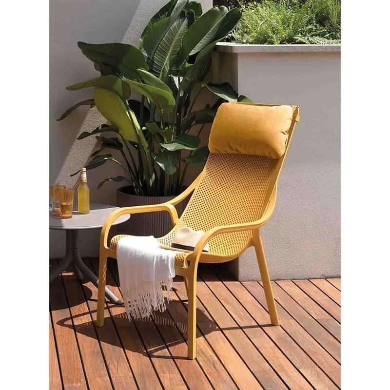 Dema Fauteuil Lounge NET Moutarde