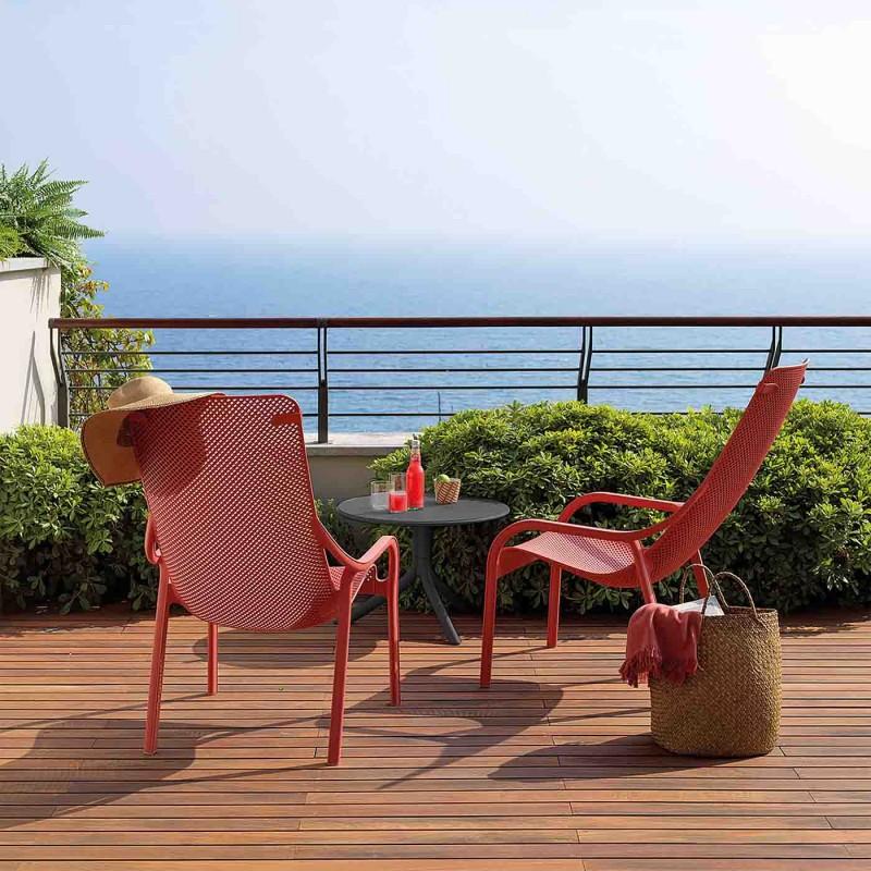 Dema Fauteuil Lounge NET Moutarde