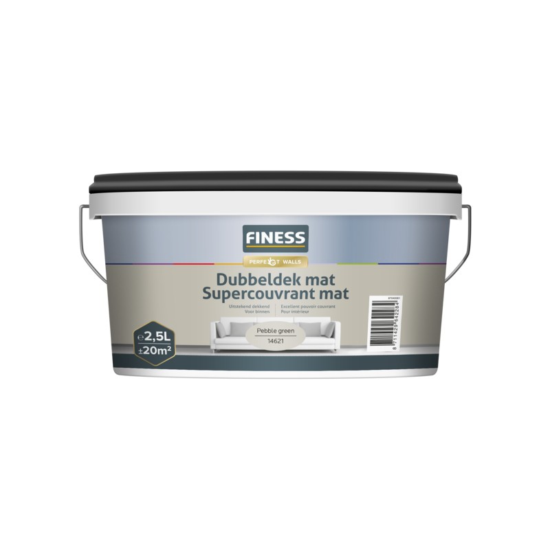 dema FINESS Supercouvrant Mat 2 5L Pebble Green