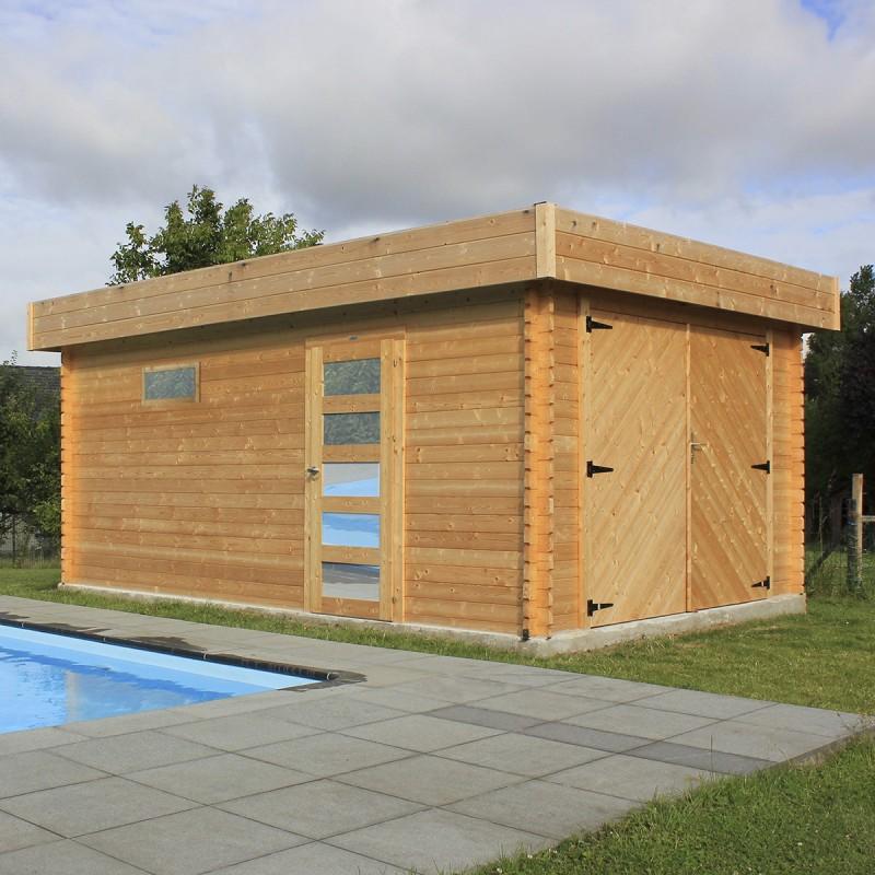 dema Garage en bois LULEA