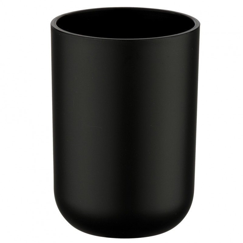 dema Gobelet de salle de bain WENKO Brasil noir