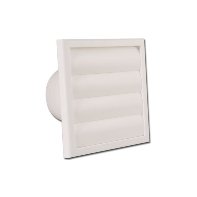 dema Grille blanche à lamelles