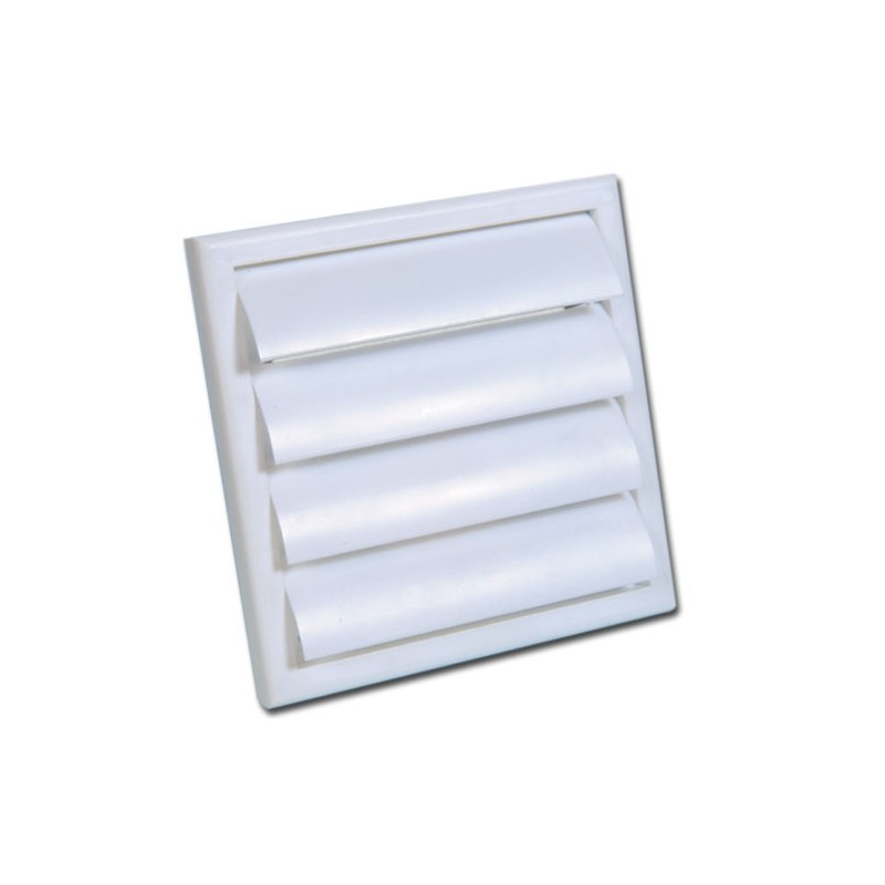 dema Grille blanche à lamelles