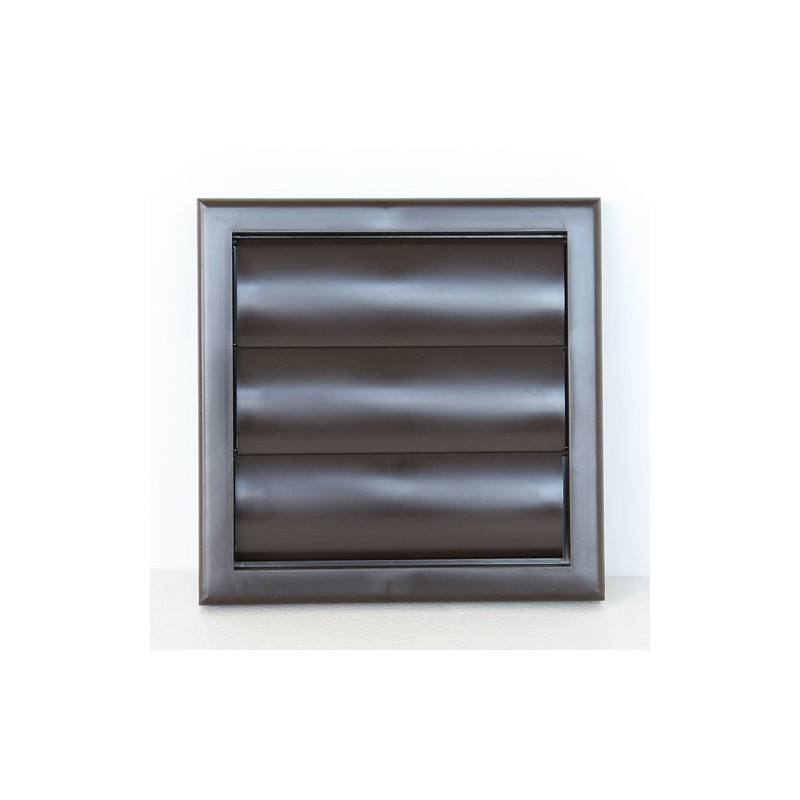 dema Grille brune à lamelles