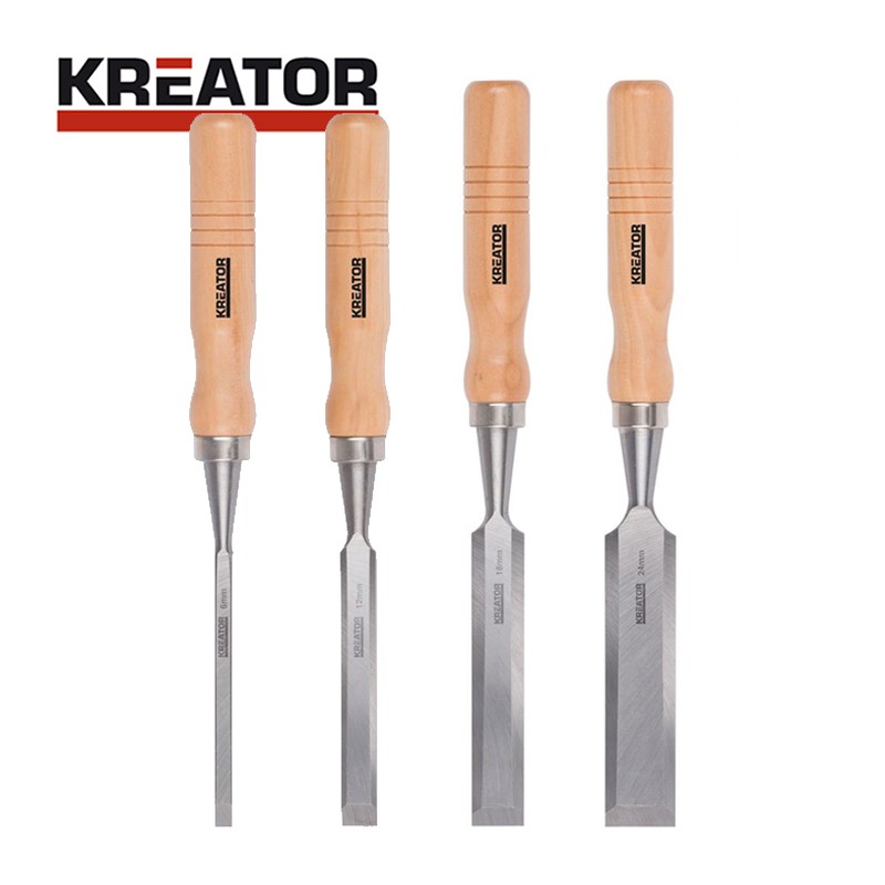 dema Jeu de 4 ciseaux à bois KREATOR