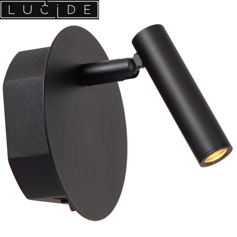 dema Liseuse/lampe de chevet JOLIJN noir 10 2cm 2W