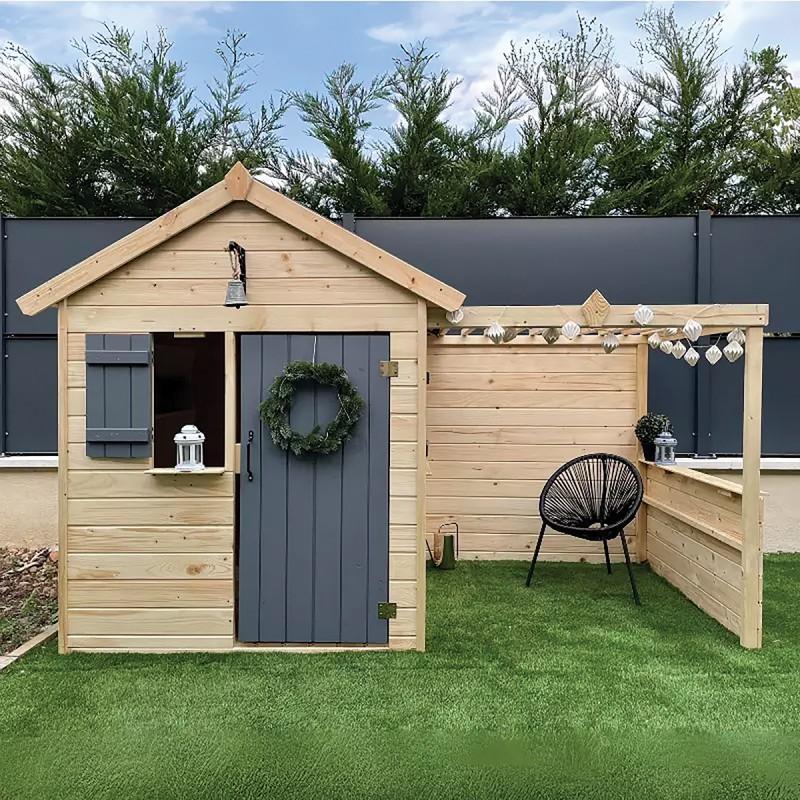 dema Maison d'enfant avec pergola ADONIS