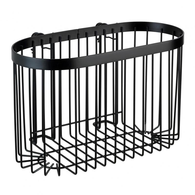 dema Panier de douche WENKO Classic noir 26 5cm