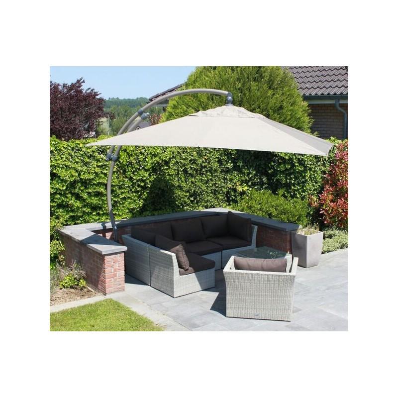 Dema Parasol EASY SUN Carré 300 Olefin - Taupe