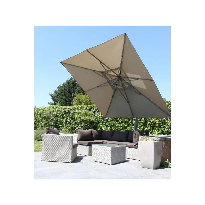 Dema Parasol EASY SUN Carré 300 Olefin - Taupe