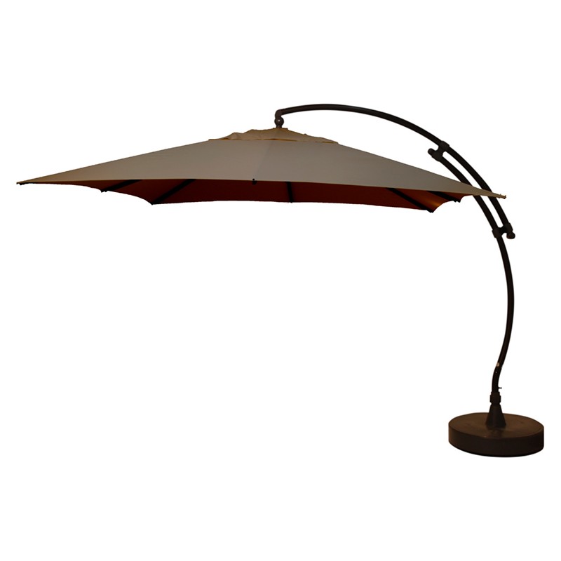 dema Parasol EASY SUN carré 300 Olefin - Taupe