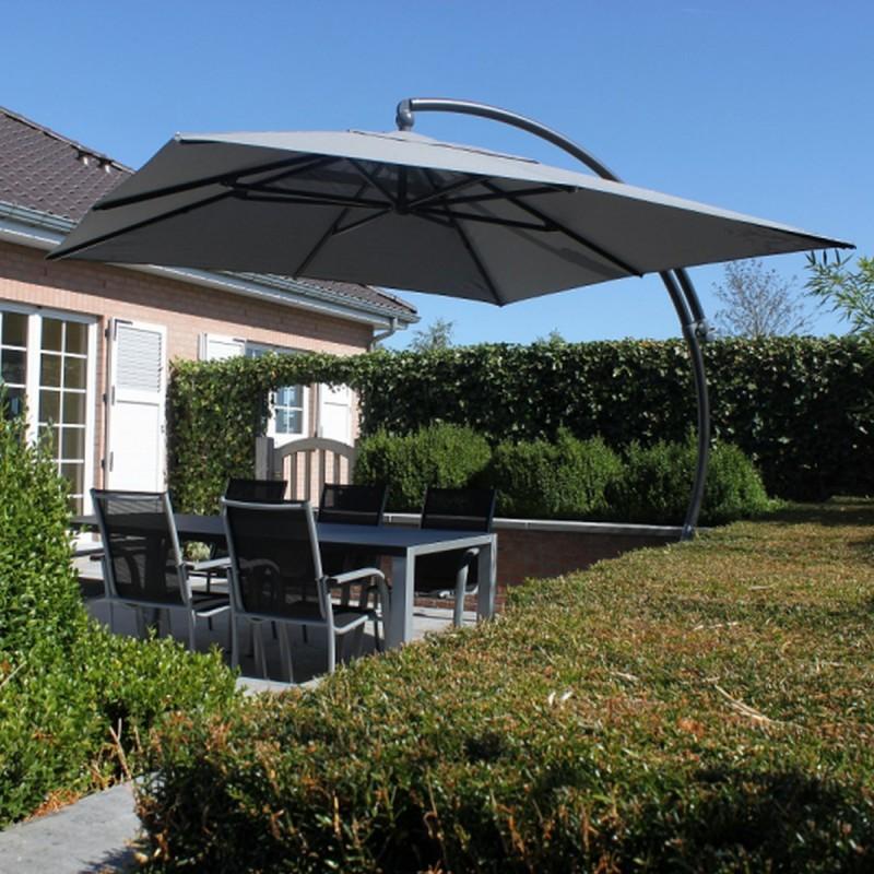 Dema Parasol EASY SUN Carré 300 Olefin - Titanium