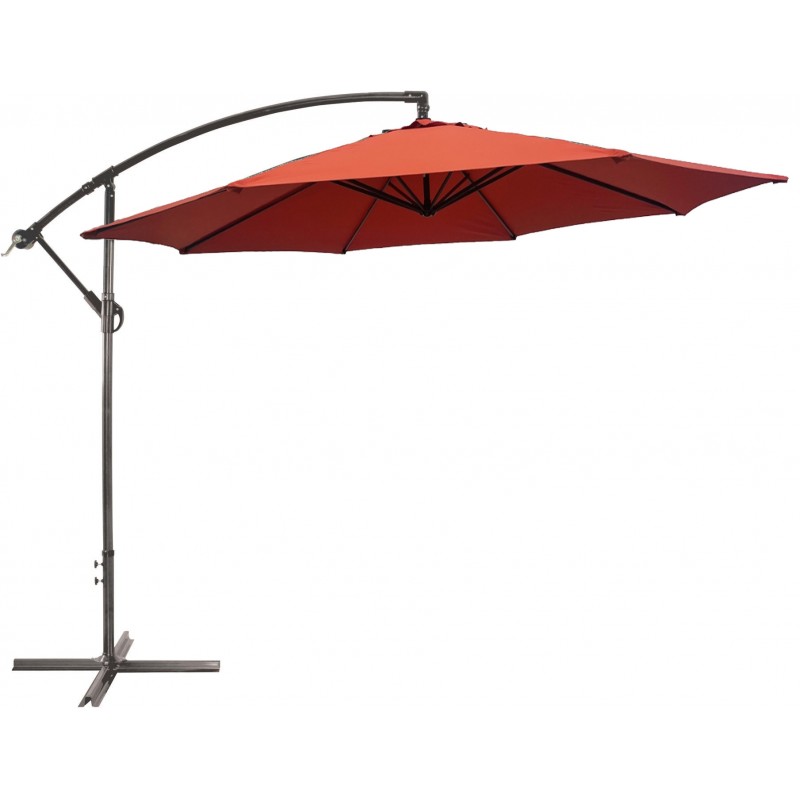 dema Parasol excentré 3m - terracotta