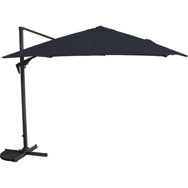 dema Parasol excentré PARIS 3x3 Anthracite
