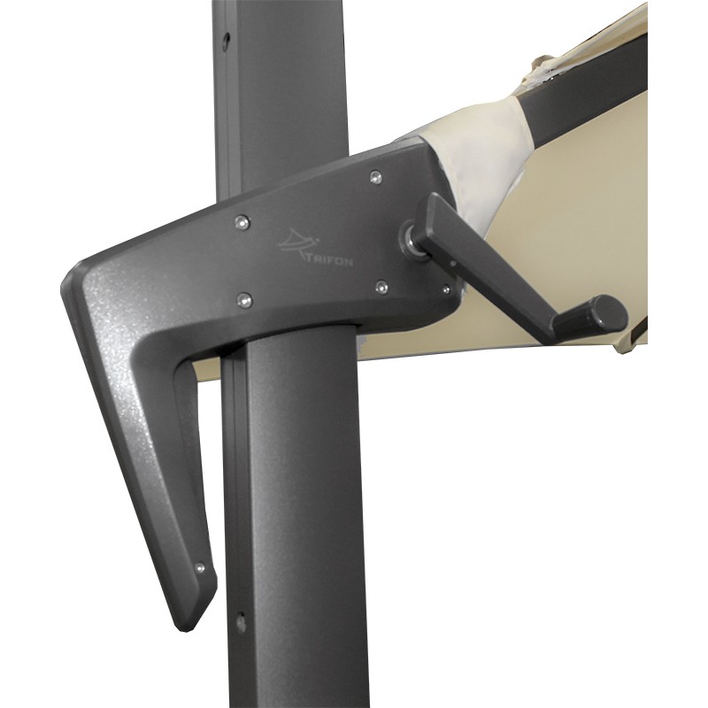 Dema Parasol Excentré PARIS 3x3 Taupe