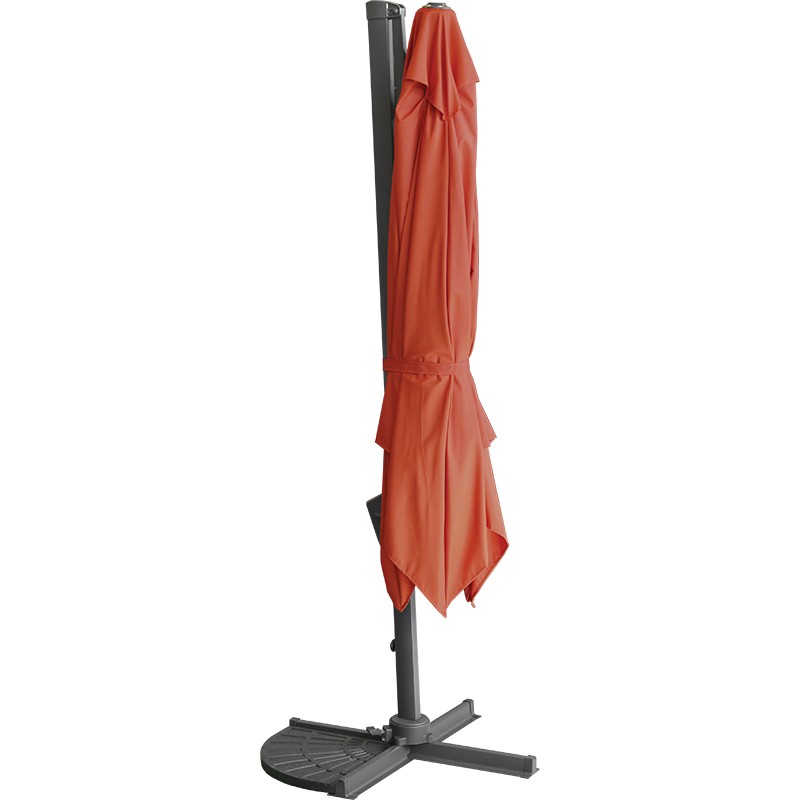 Dema Parasol Excentré PARIS 3x3 Terracotta