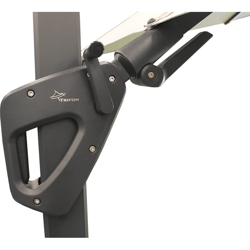 Dema Parasol Excentré PRESTIGE 3x4 Gris