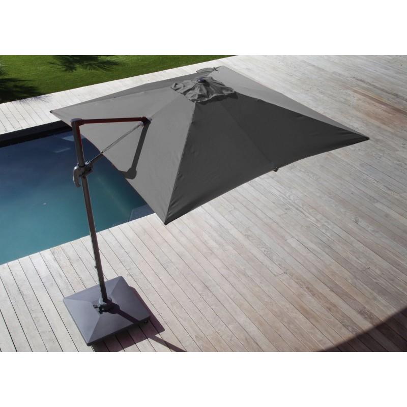 Dema Parasol Excentré ROMA 2 5x2 5m Anthracite