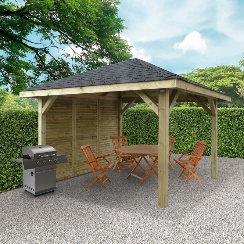 dema Pavillon en bois ORTENBURG 294x294cm