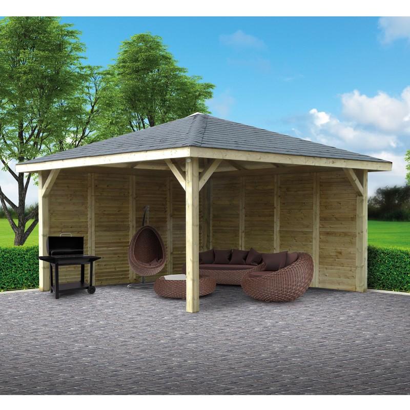 dema Pavillon en bois RIEGERSBURG 384x384cm