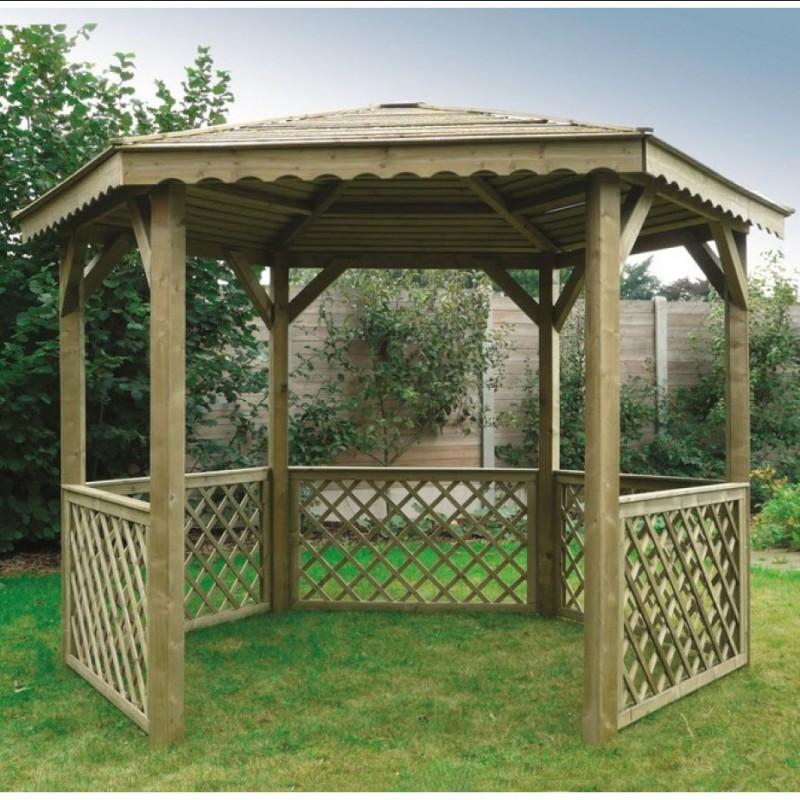 dema Pavillon en bois ROSSART 352x305cm