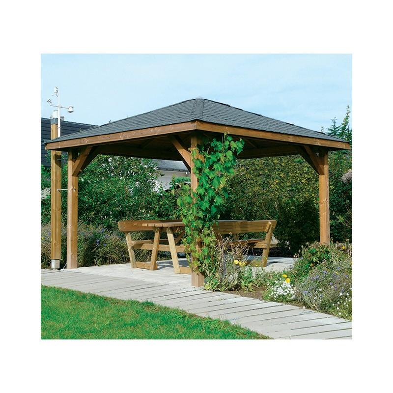 dema Pergola carrée en bois FRAMONT