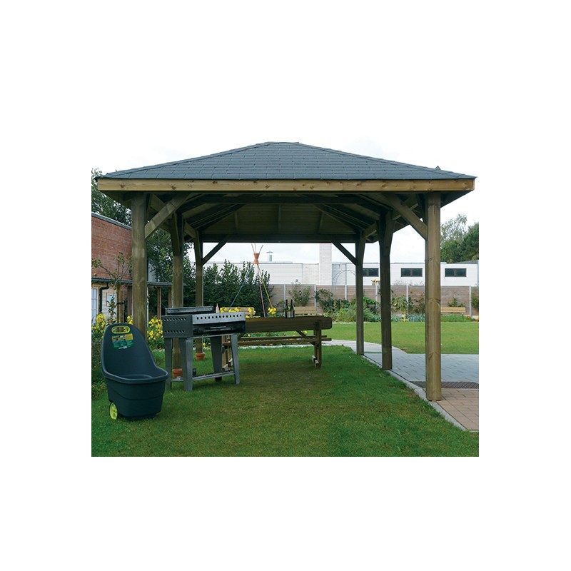 dema Pergola rectangulaire en bois HACHY