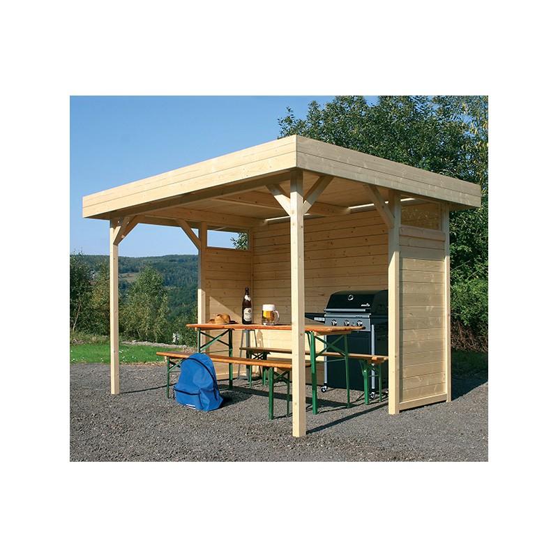 dema Pergola semi-fermée REGENSBURG - imprégné