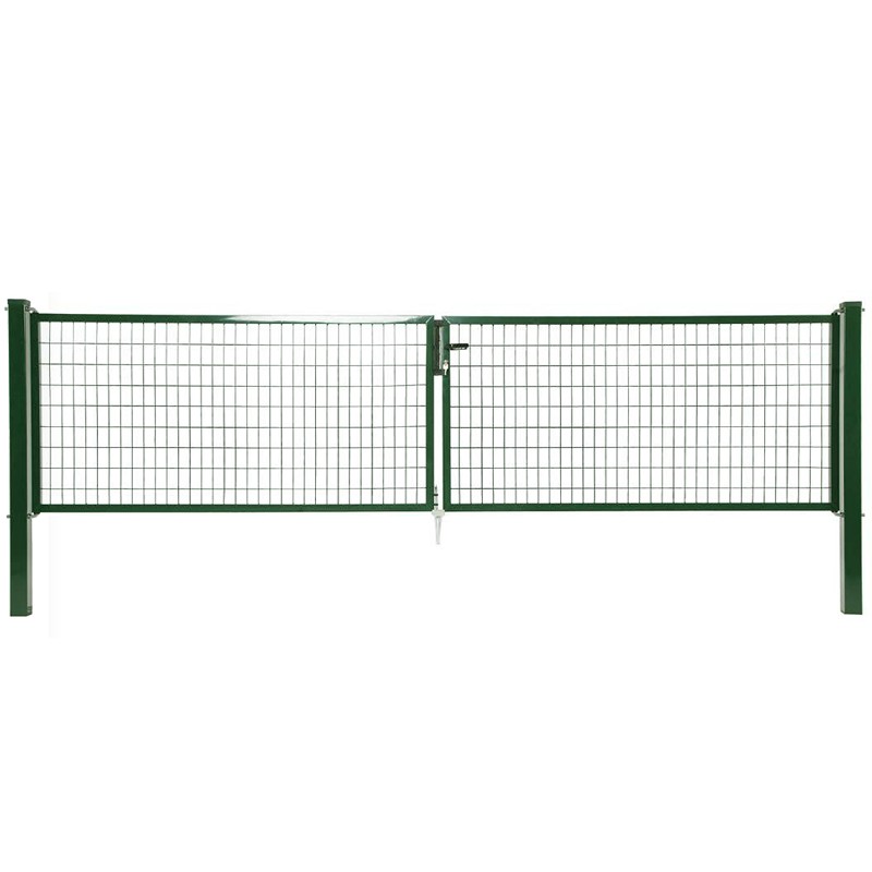 dema Portail double à serrure 400xH120 rect