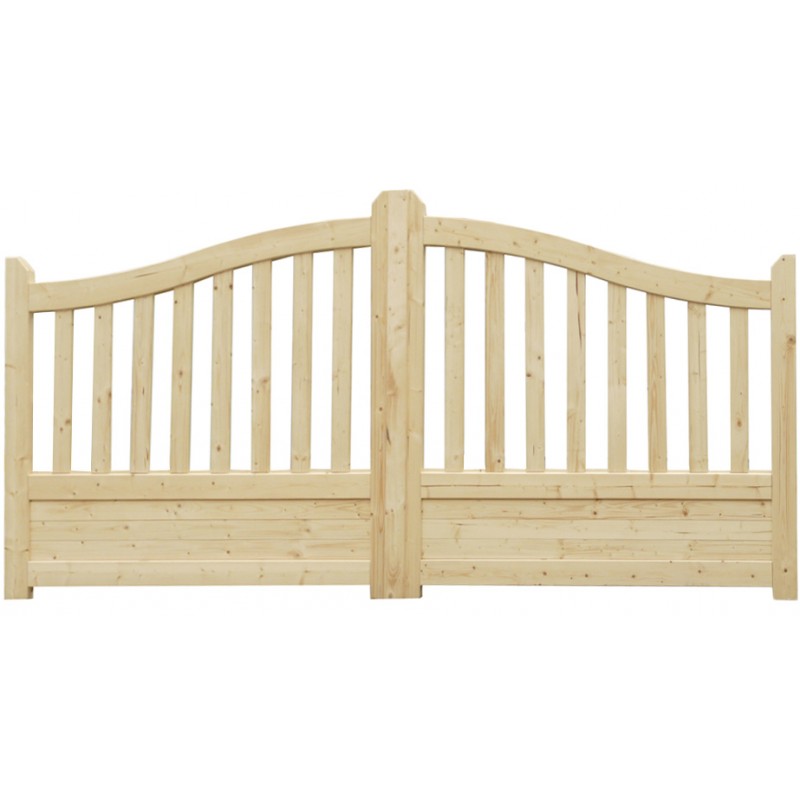 dema Portail double GIVRY traité 300 x h.130cm