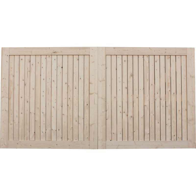 dema Portail double WIGNY traité 300 x h.180cm