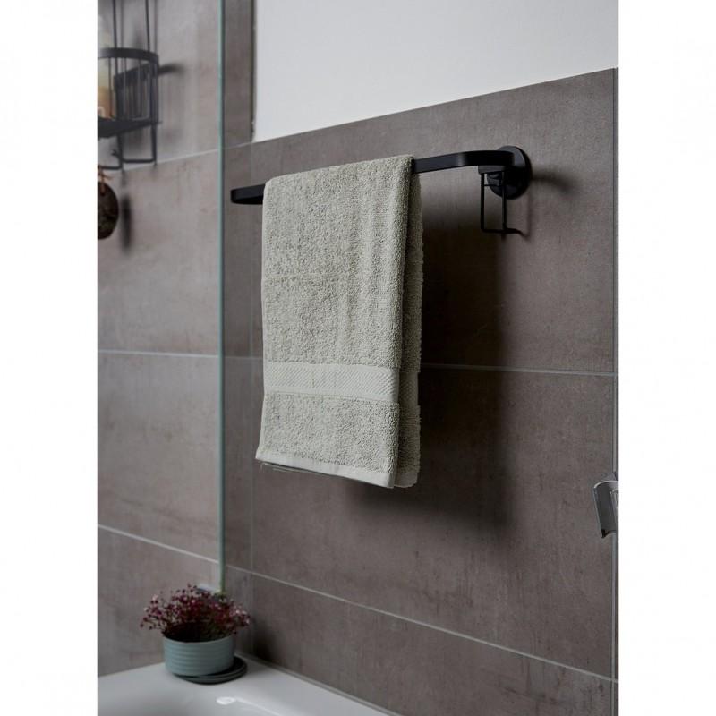 dema Porte-essuies noir WENKO Classic 45cm