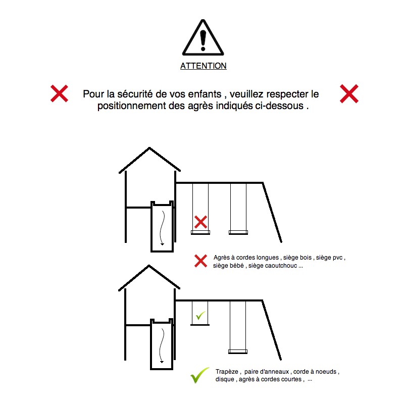 Dema Portique En Bois FILOT Avec Tour Et Toboggan