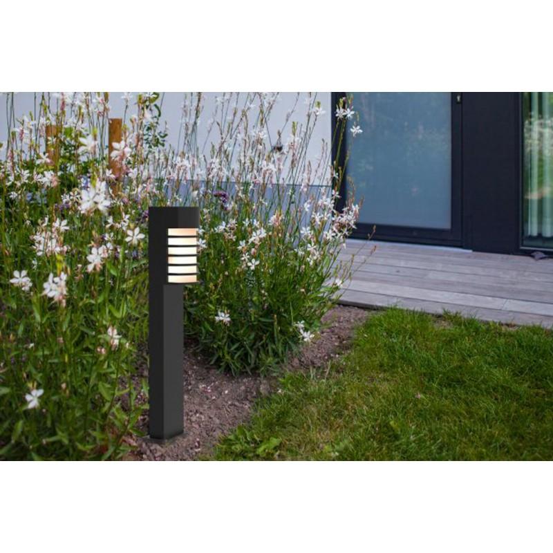 Dema Poteau Lumineux FULTON 75cm Noir Mat