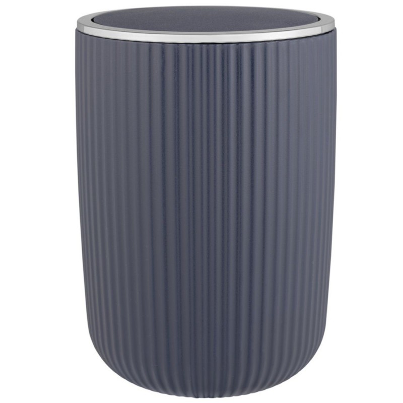 dema Poubelle WENKO Agropoli bleu foncé 5 5L