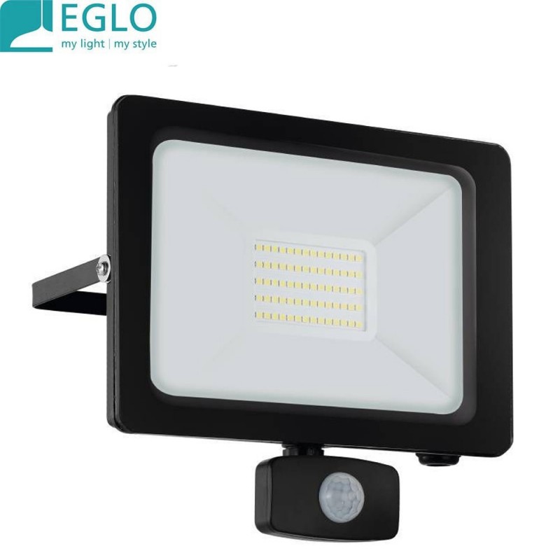dema Projecteur blanc + détecteur LED 102W FAEDO