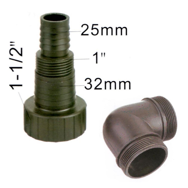 Dema Raccord Coudé Master Pumps 1" 1/2 Pour Pompe