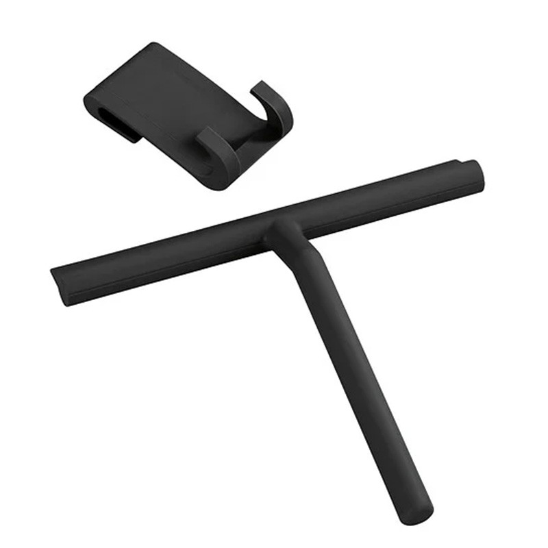 dema Raclette de douche WENKO Mola noir