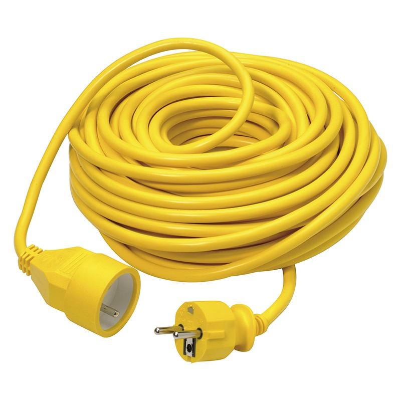 dema Rallonge PVC jaune 20m