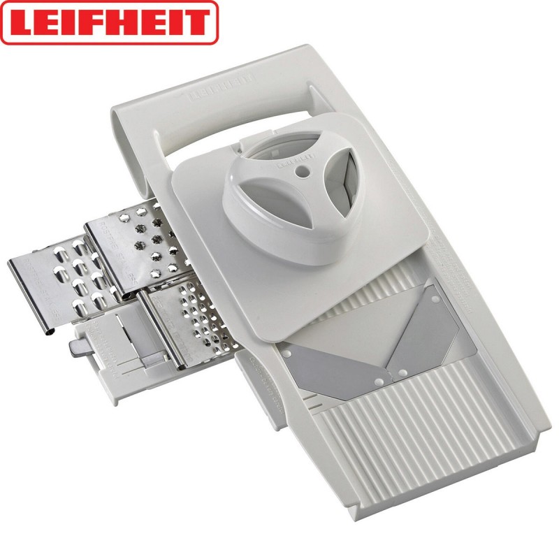 dema Râpe 4 en 1 LEIFHEIT Inox/blanc