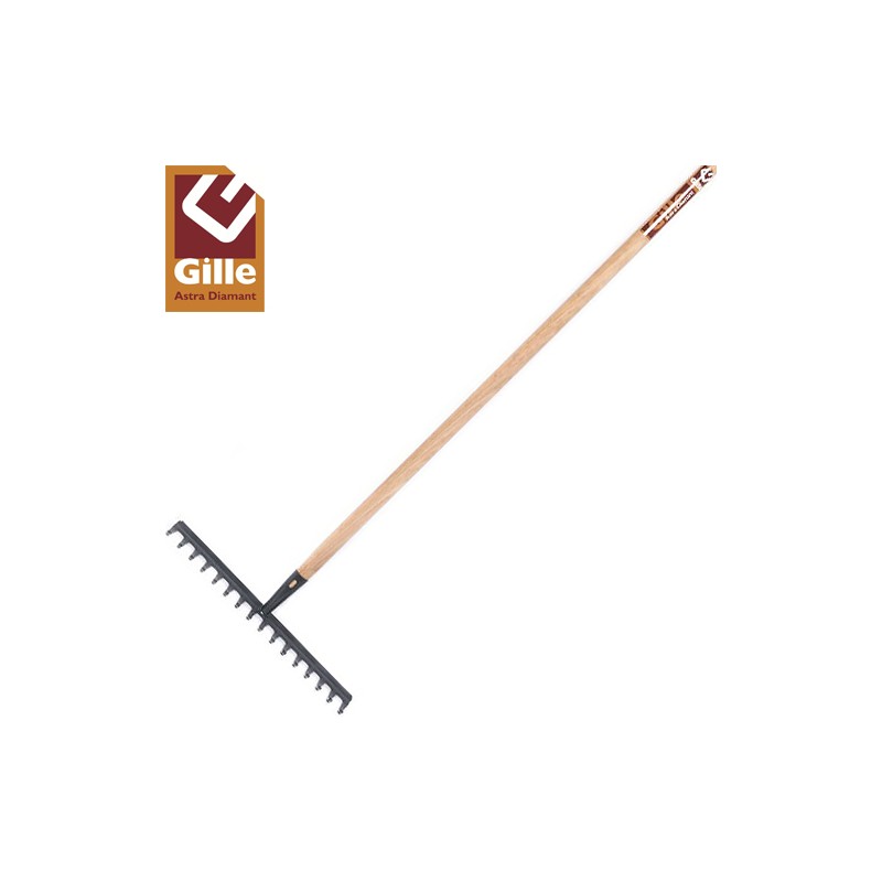 dema Râteau 16 dents avec manche frêne