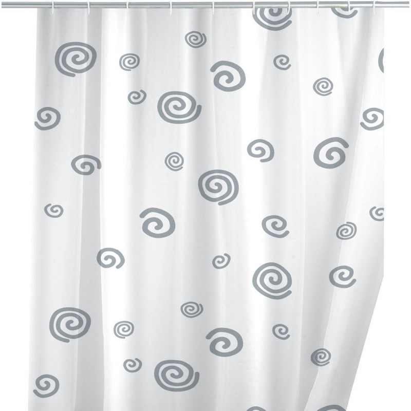 dema Rideau de douche WENKO escargots H 200cm