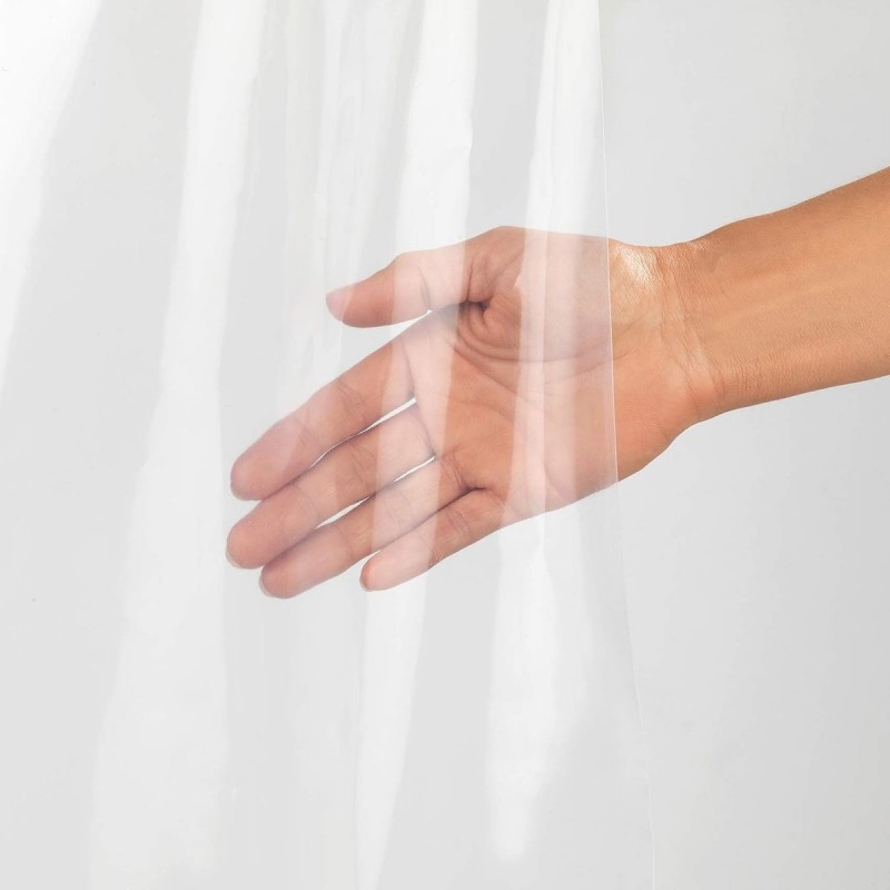 Dema Rideau De Douche WENKO Transparent H 200cm