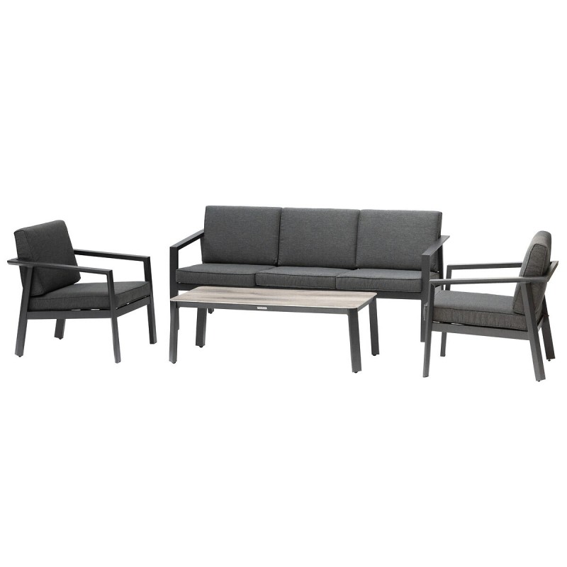 Dema Salon 5 Places En Aluminium POZONE Graphite
