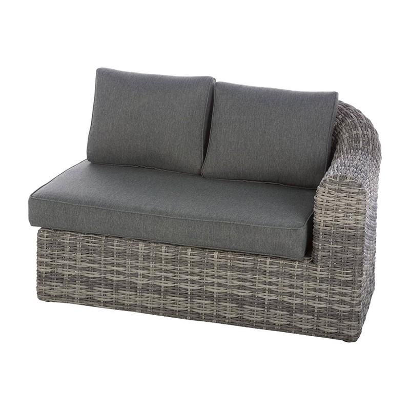 Dema Salon D'angle NICE Gris Taupe