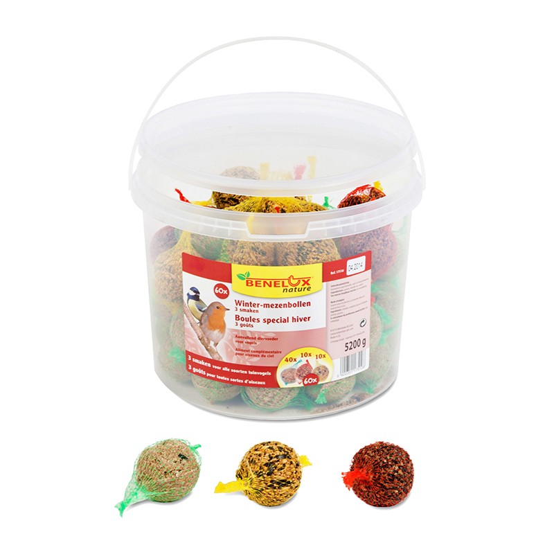 dema Seau 60 boules pour oiseaux du ciel