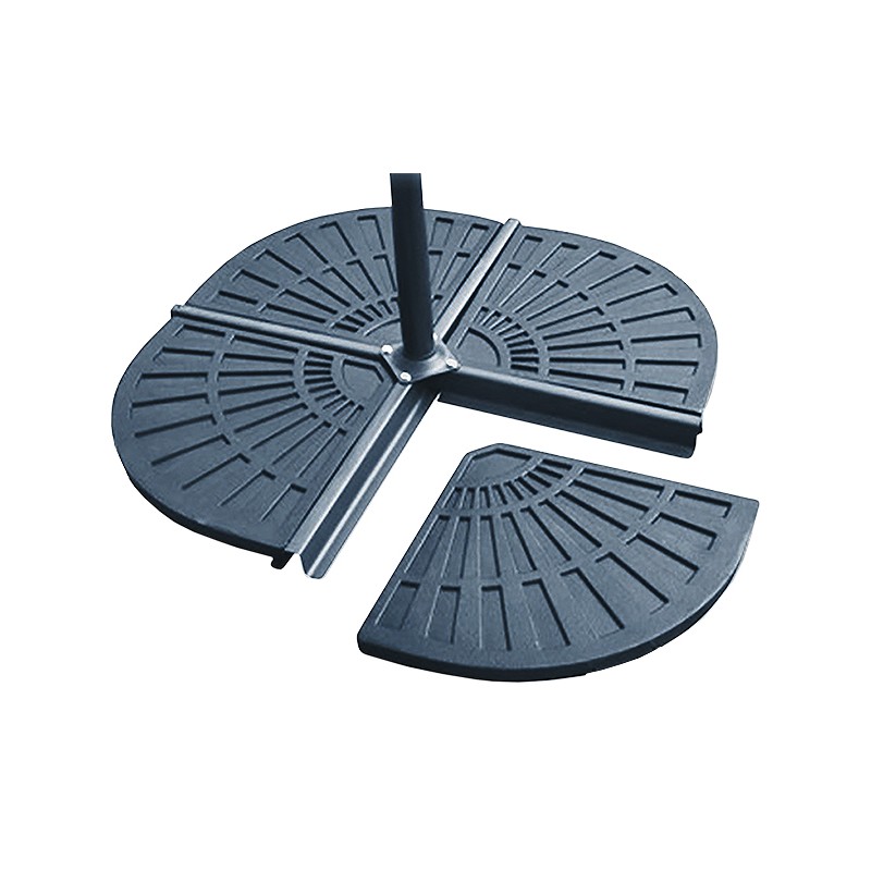 Dema Set 2 Dalles Pour Pied De Parasol 13Kg