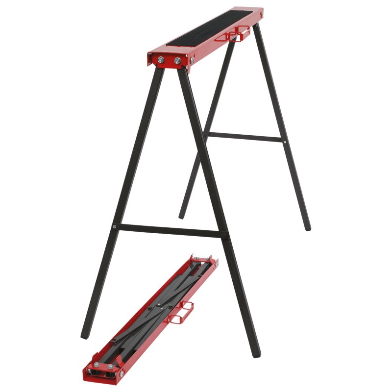 dema Set de 2 tréteaux en métal